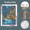 Starry Sky Diamond Art Painting Kits for Adults - 5D Diamond Painting Art Kits for Adults Beginner, Round Full Drill Landscape DIY Diamonds Gem Art Kits for Home Wall Decor 12x16 Inch